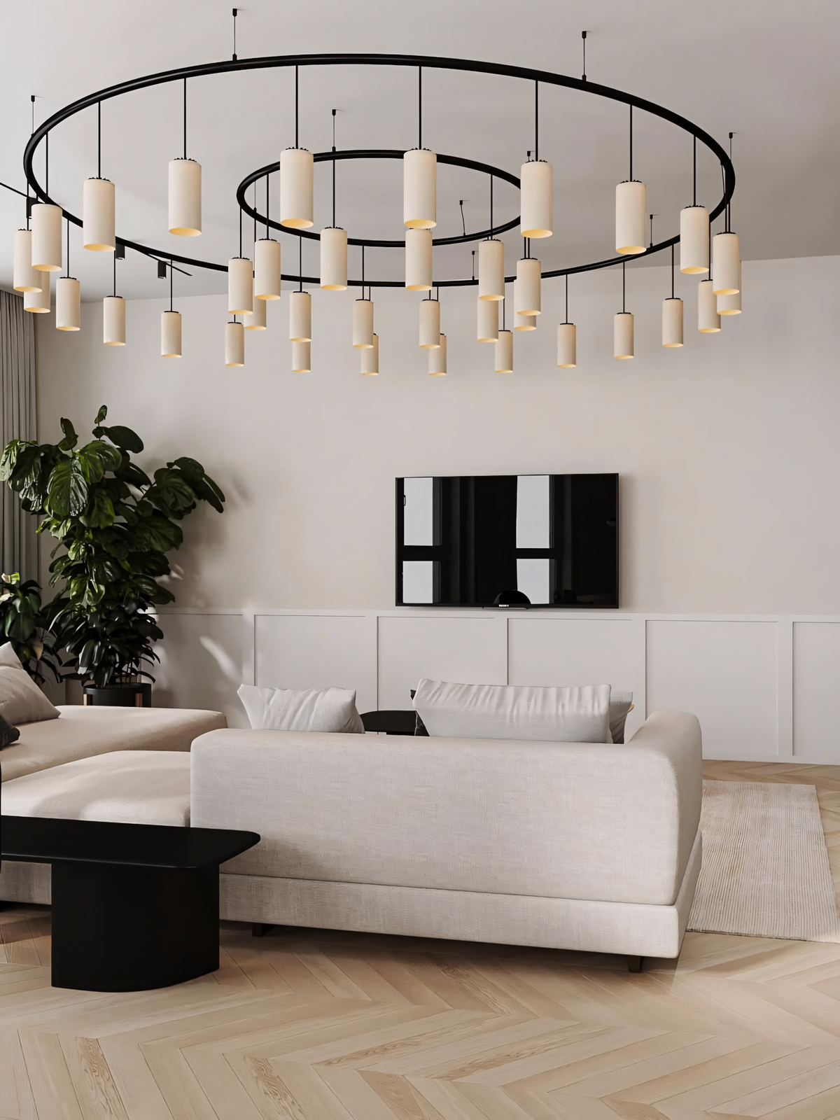 Люстра по индивидуальному проекту Частные апартаменты Екатеринбург - фото 1