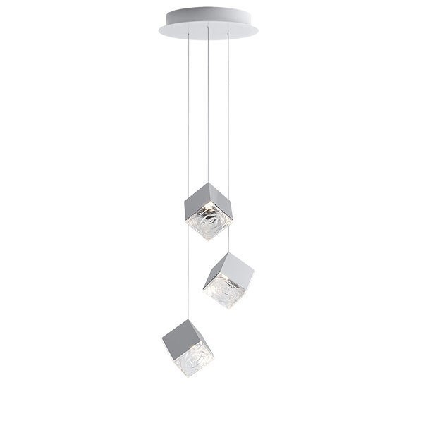 Люстра Pyrite 3 Pendant chandelier Chrome