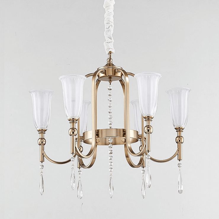 Люстра подвесная Anchorage D55 French gold