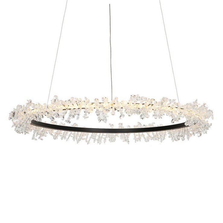 Люстра Halo Crystal Pendant Lamp золото D180