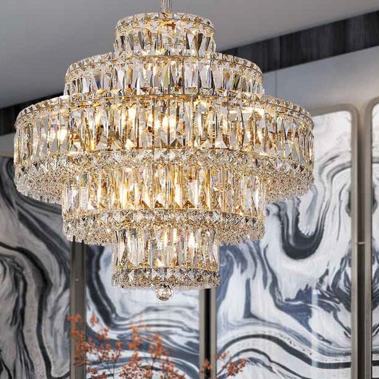 Люстра подвесная Portland D56 Gold