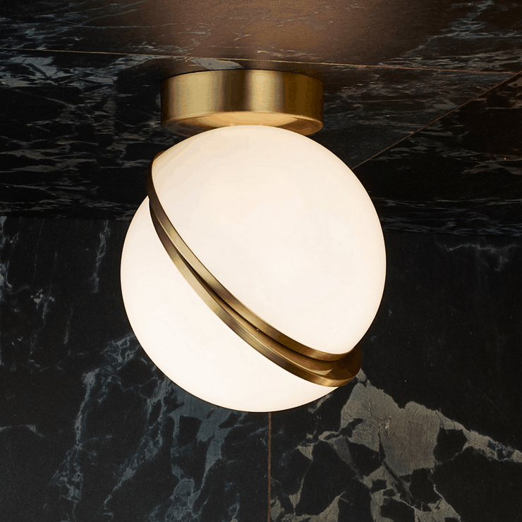 Светильник Crescent Ceiling Light Gold в стиле Lee Broom