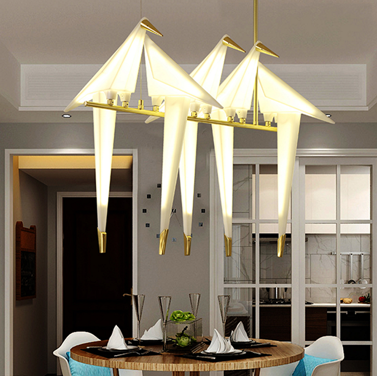 Люстра на штанге  Perch Light Branch Line 5 в стиле Moooi