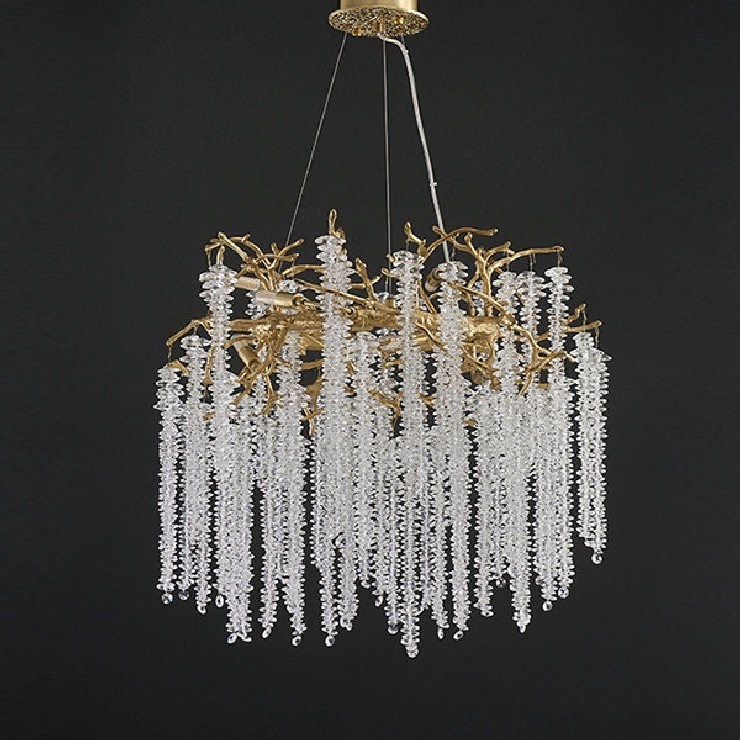 Люстра Sinfonia di Luce Gold Round D 60 см