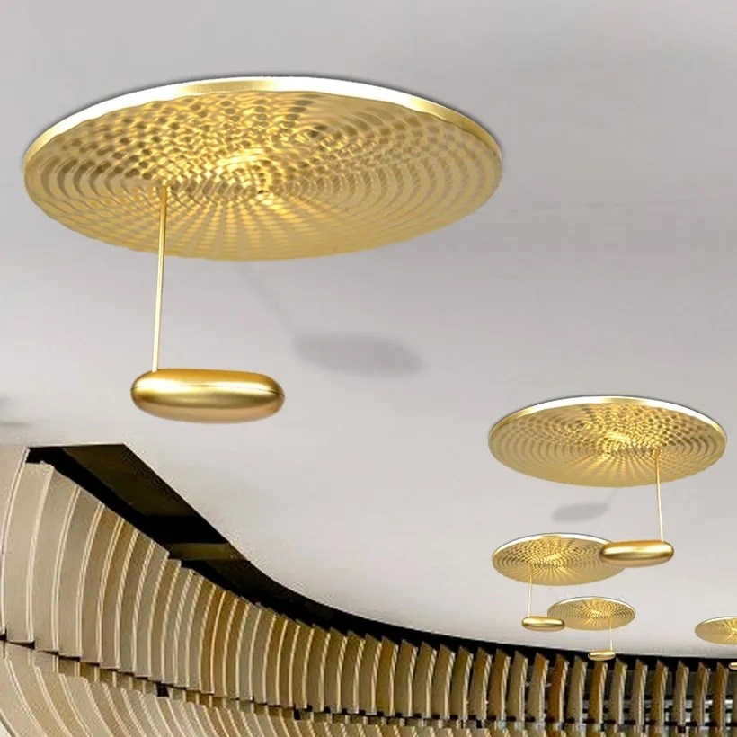 Светильник потолочный Artemide Droplet 1 Gold D60