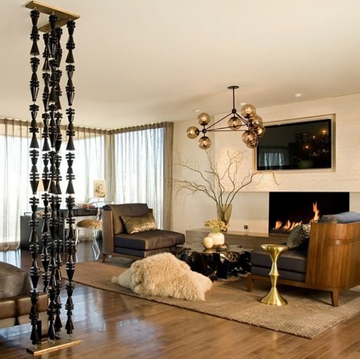 Люстра Modo Chandelier 10 Globes в стиле Roll&Hill