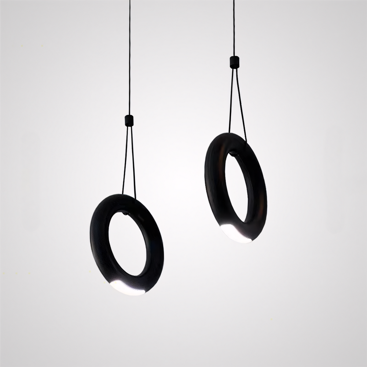 Светильник подвесной IVI TERRA BLACK в стиле Lodes