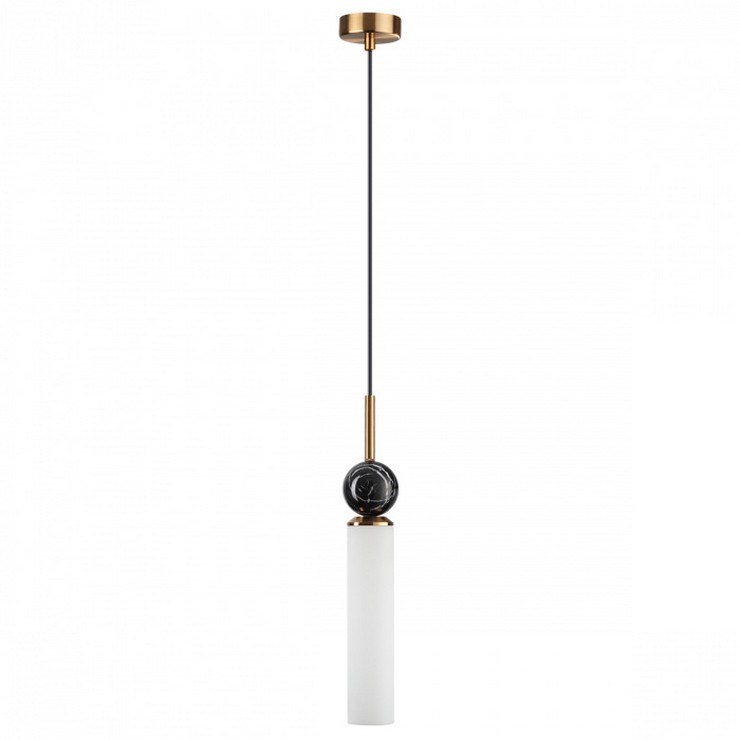 Светильник подвесной STENLY черный мрамор