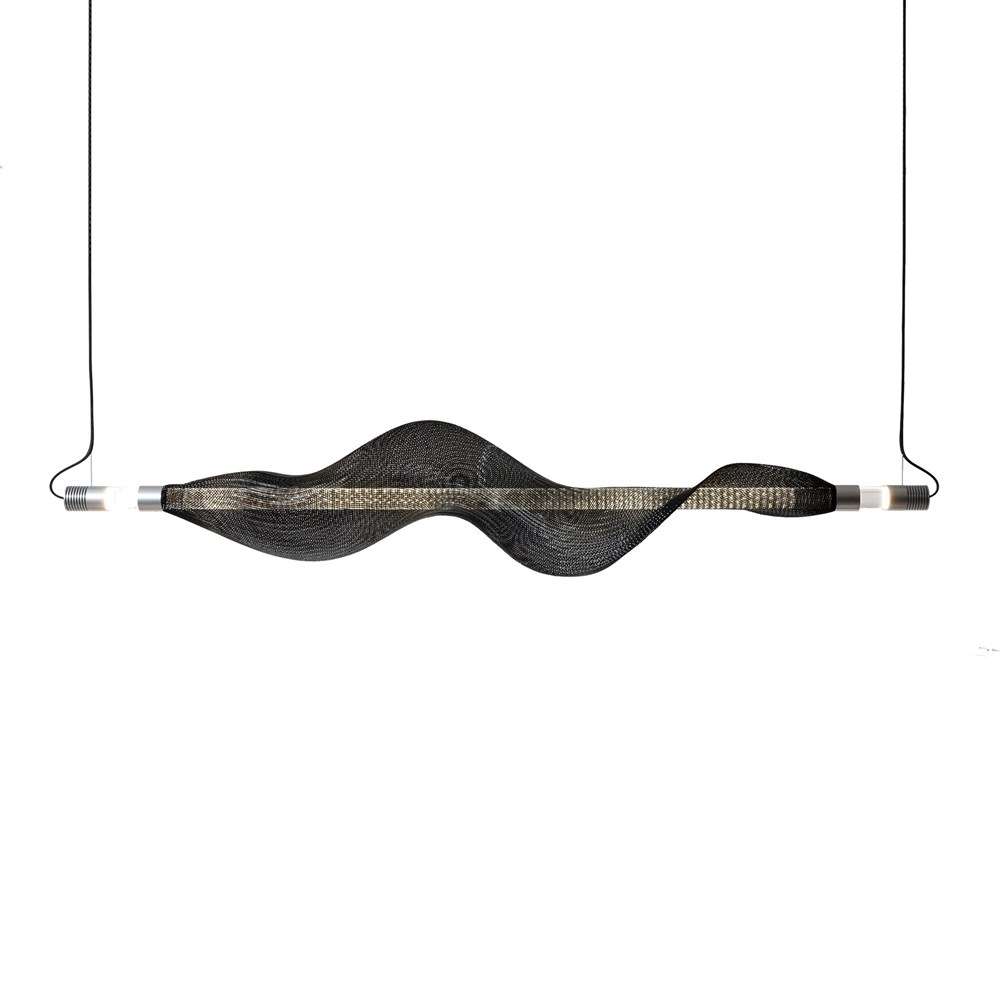 Светильник подвесной Vapour Horizontal Black L130