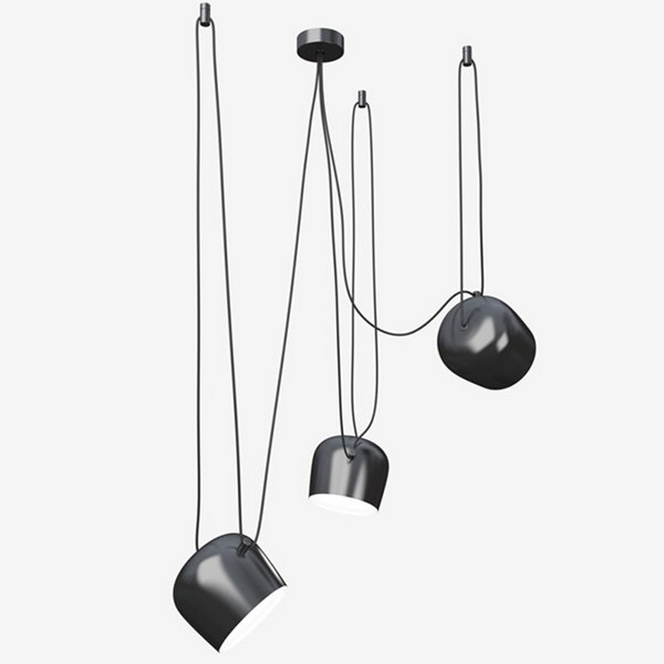 Светильник подвесной  Aim 3 Black в стиле Flos