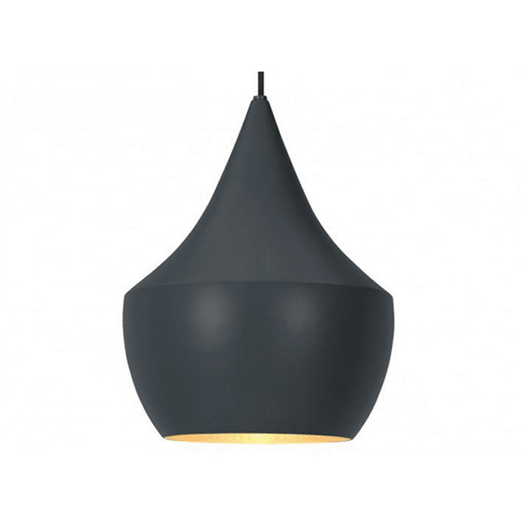 Светильник Beat Light Fat Black в стиле Tom Dixon
