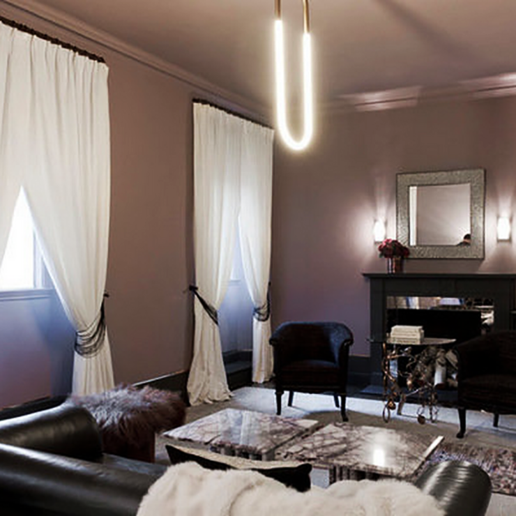 Светильник подвесной Rudi Loop 02 в стиле Roll&Hill