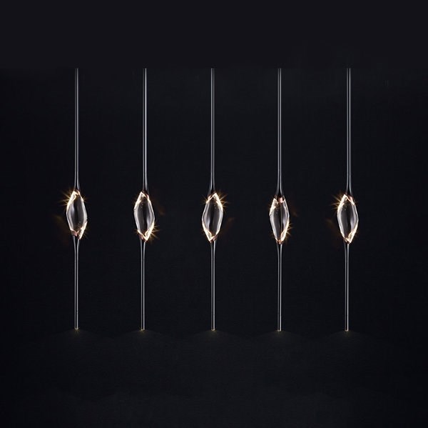 Светильник 12 Chandelier Black (5) в стиле Il Pezzo Mancante