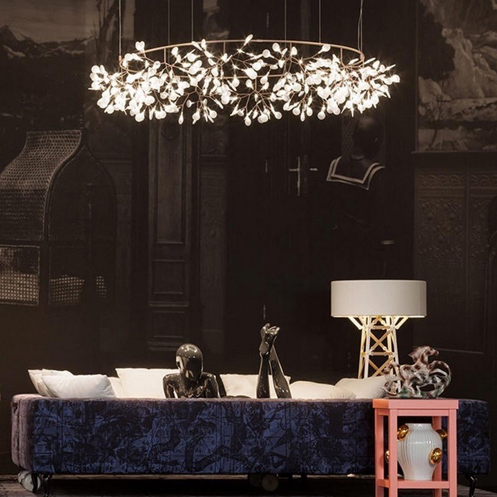 Люстра Heracleum The Big O D210 Золотой в стиле Moooi