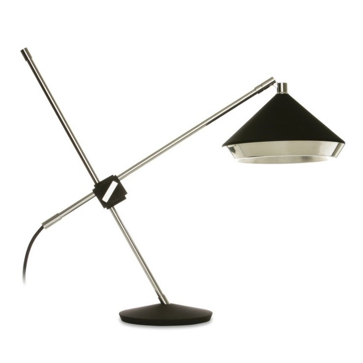 Лампа настольная B. Frank черный