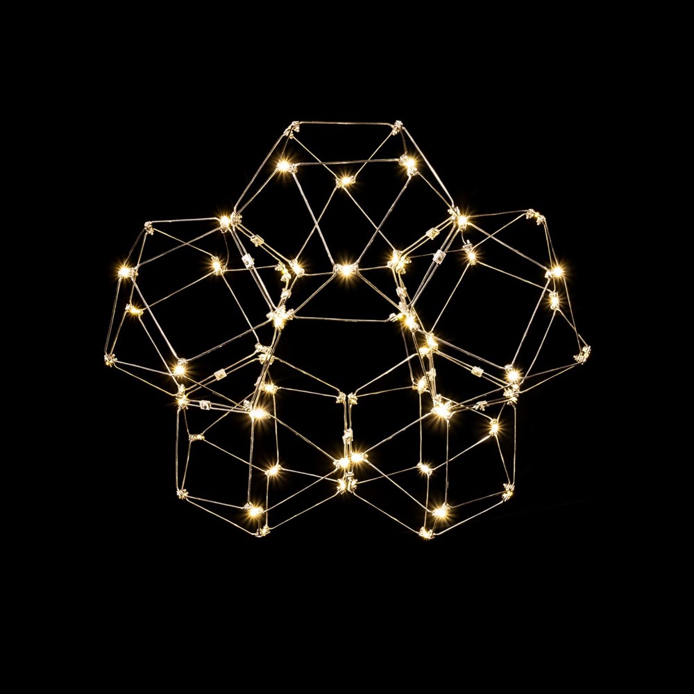 Люстра Bjork small круглая без вставок (сегмент 20*20 см)