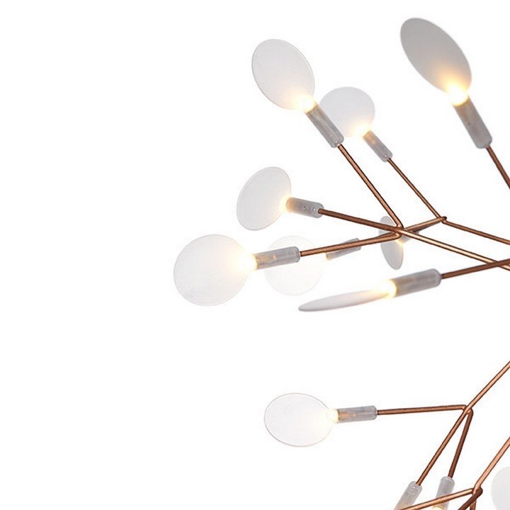 Люстра Heracleum The Big O D105 Золотой в стиле Moooi