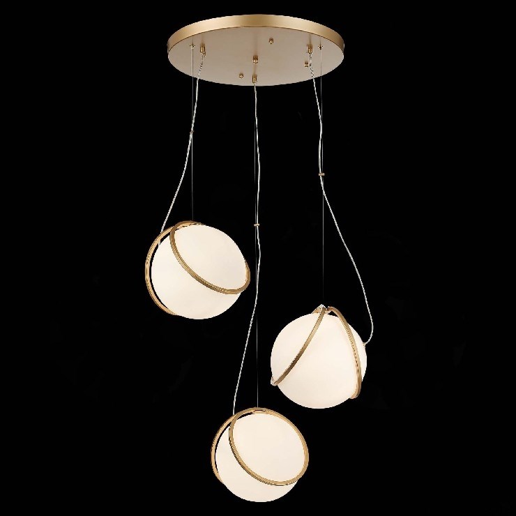 Светильник Pug 3 White в стиле Terzani