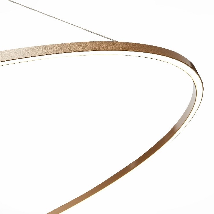 Светильник подвесной Function Gold D120 4000К (светит вниз)