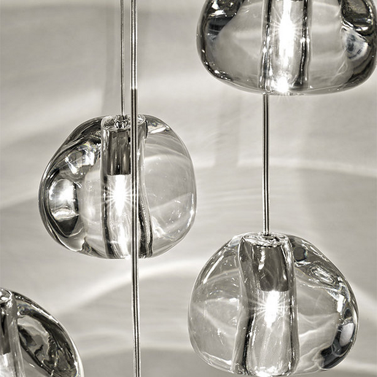 Светильник Mizu 3 Three Pendant Chandelier в стиле Terzani