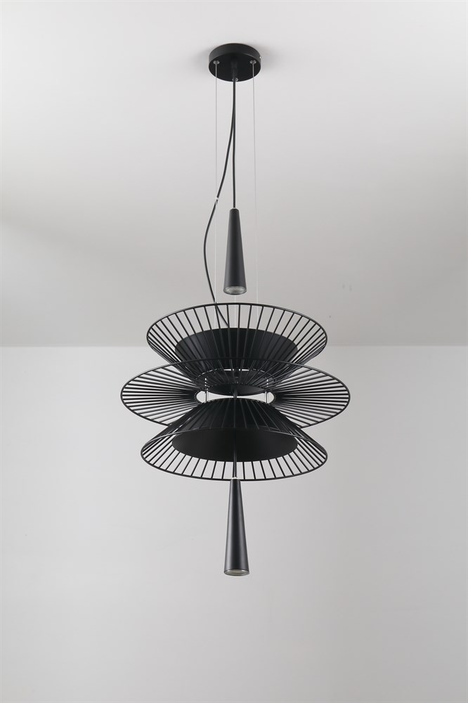 Люстра Gravity in Forestier Style S Black