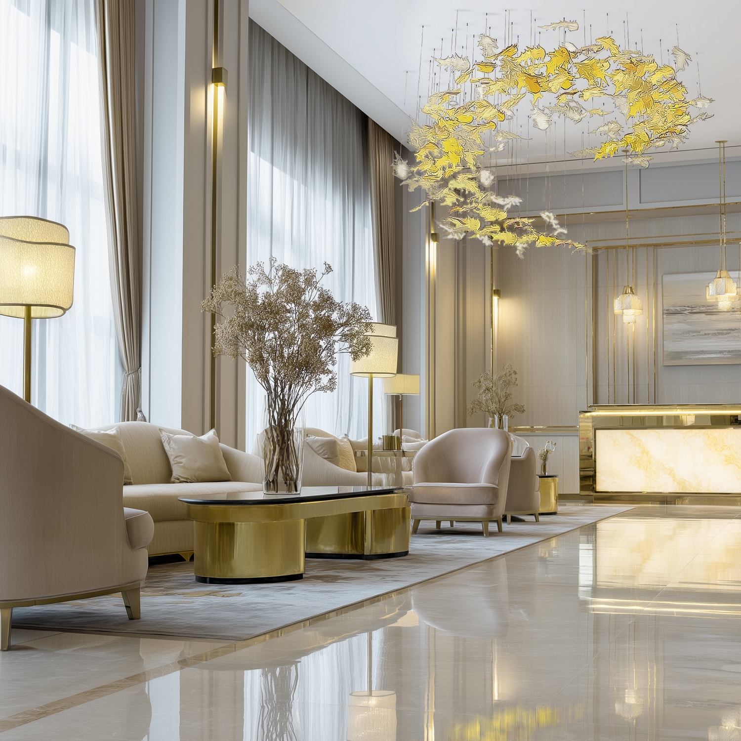 Декоративная композиция Autumn leaves 11