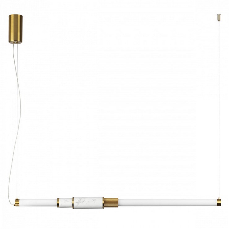 Светильник подвесной Telescope белый мрамор