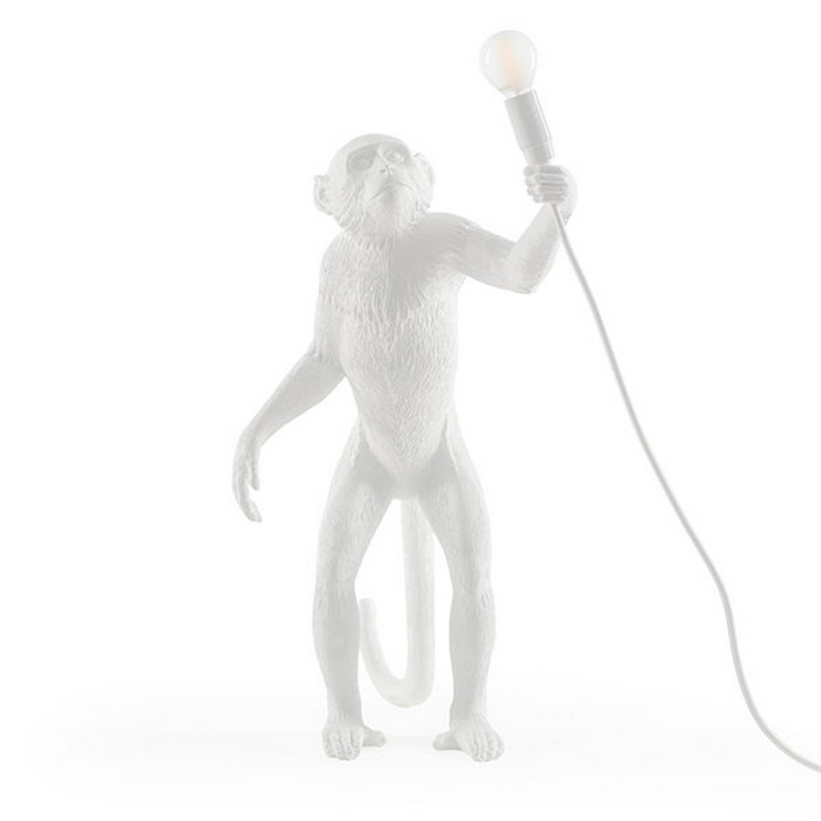 Торшер Обезьяна с Лампой Monkey Floor Lamp в стиле Seletti