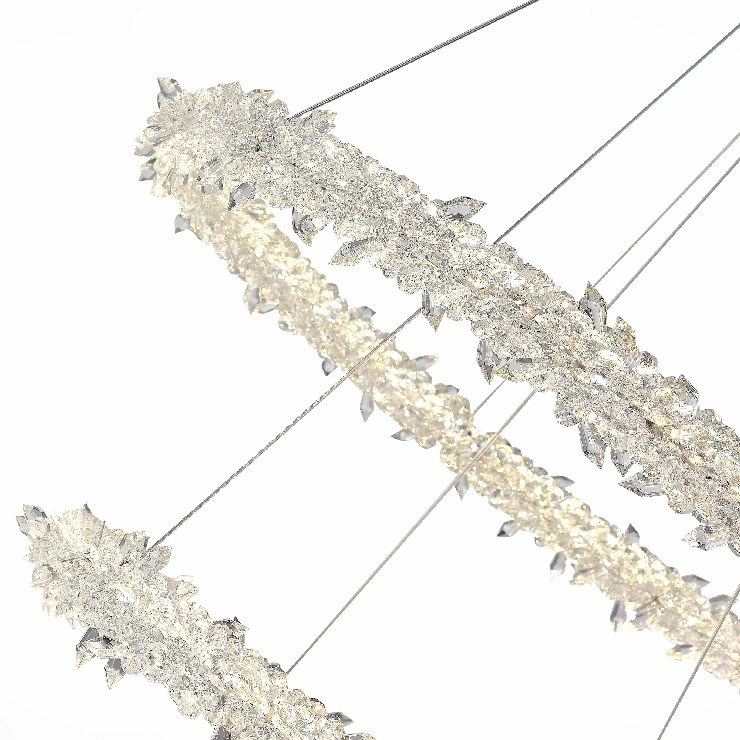 Люстра подвесная Sibyl Gold D60 + D40