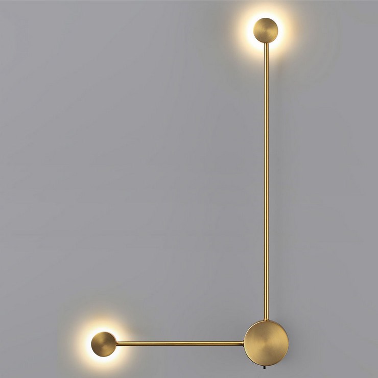 Бра Dots Slim II Bronze