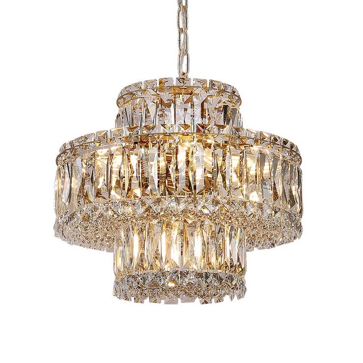 Люстра подвесная Portland D38 Gold