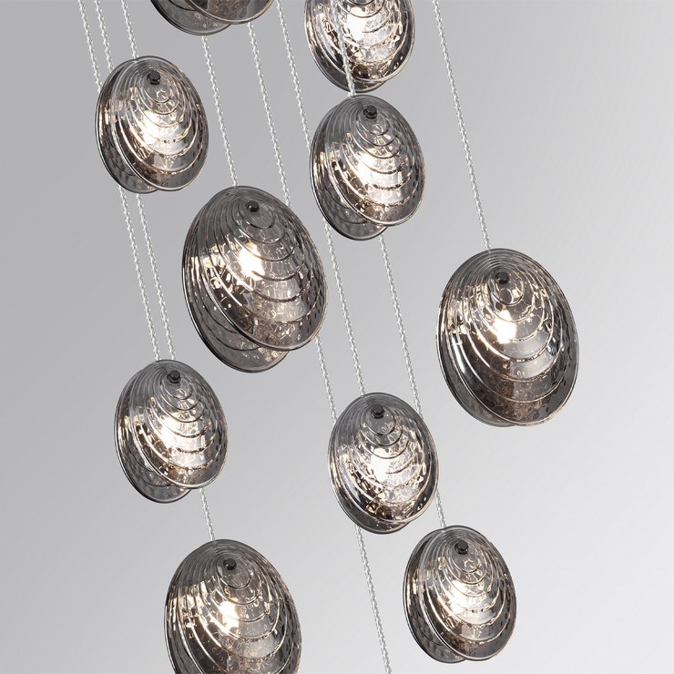 Люстра подвесная Lavandino D53 Smoky