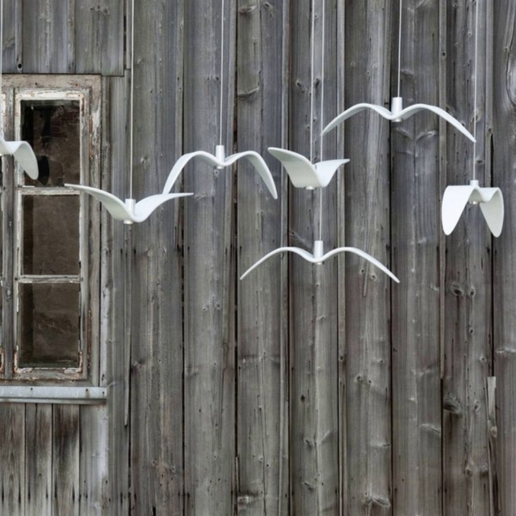 Светильник Night Birds White L40 в стиле Brokis