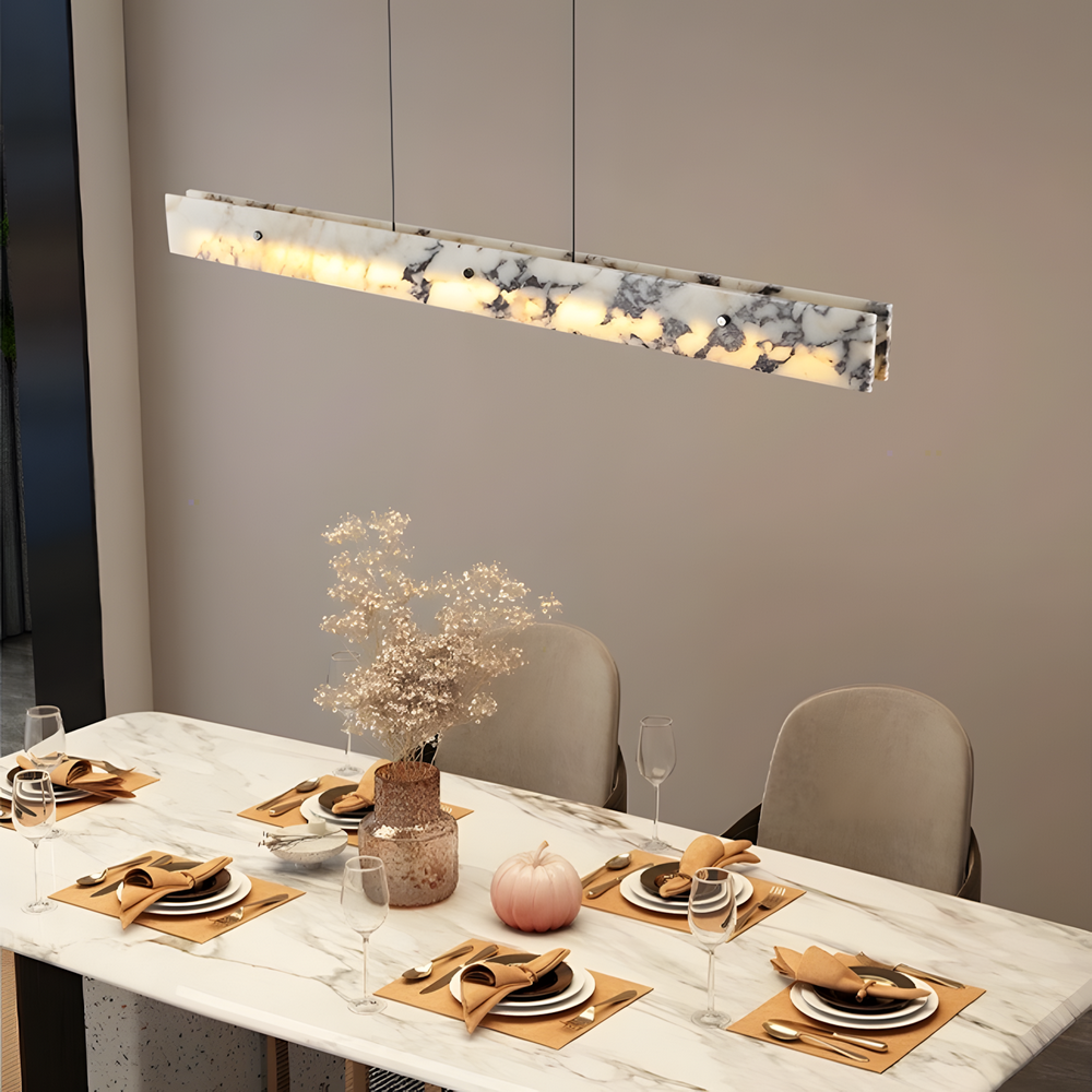 Светильник из мрамора Torin L120