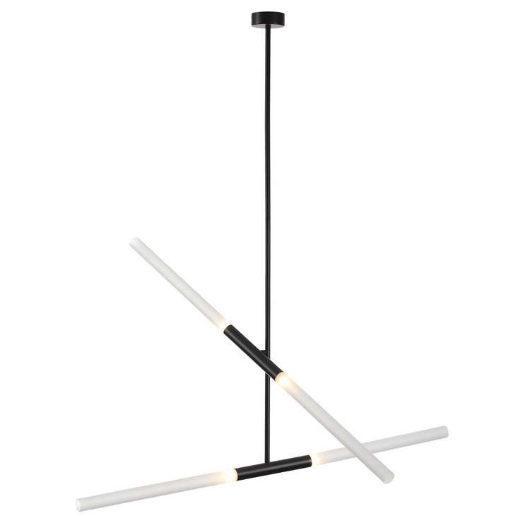 Люстра на штанге Lines II Black