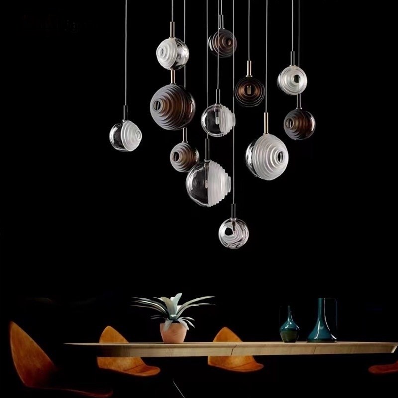 Cветильник dark&bright stars smoky D20