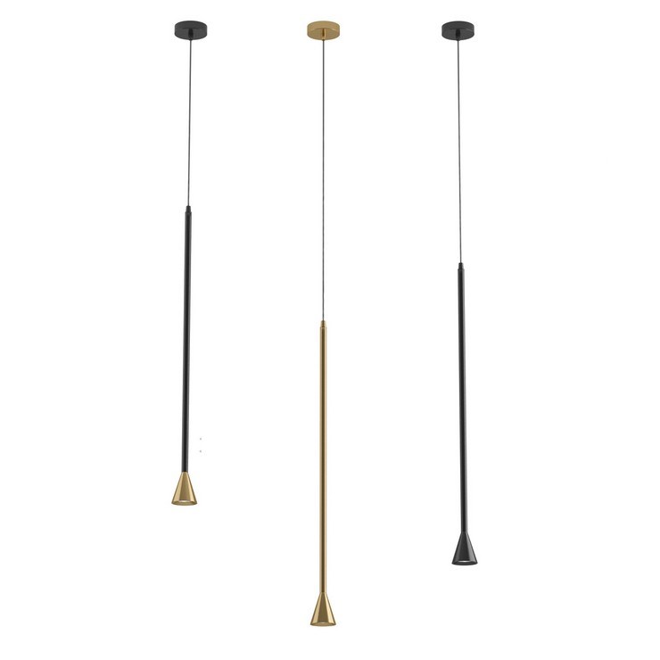 Светильник подвесной Fald B Black/Gold