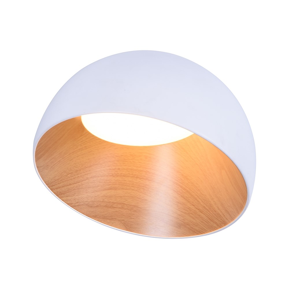 Светильник потолочный Nordic White and Wood B D35