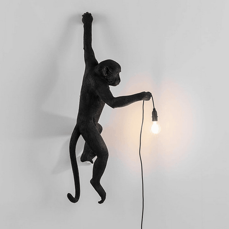 Бра Monkey Wall Lamp Black левая в стиле Seletti