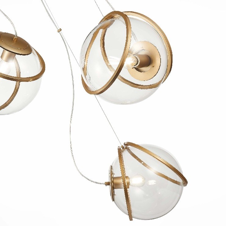 Светильник Pug 3 Clear в стиле Terzani