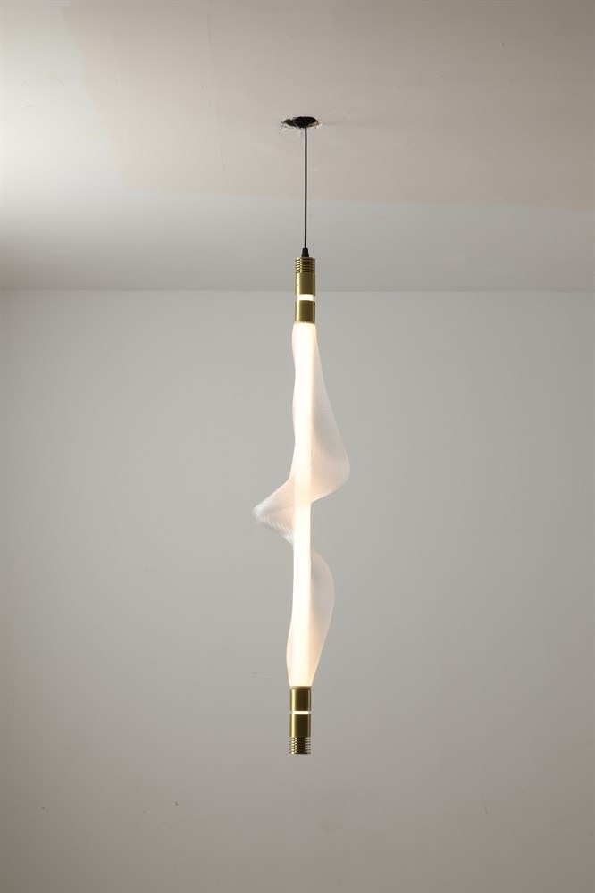 Светильник подвесной Vapour Vertical White H130