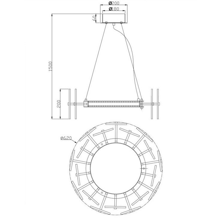 Люстра Dolce Freddo D62