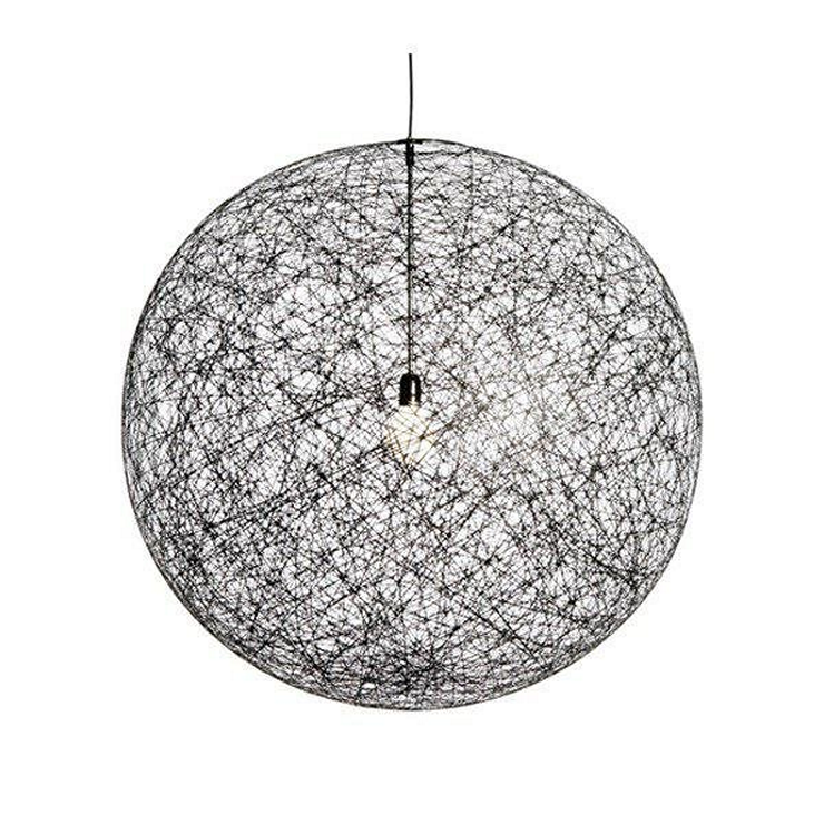 Люстра Random  Black D80 в стиле Moooi