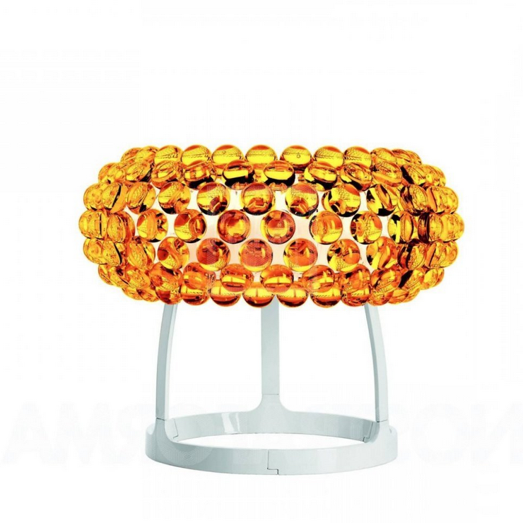 Лампа настольная Caboche Gold D50 в стиле Foscarini