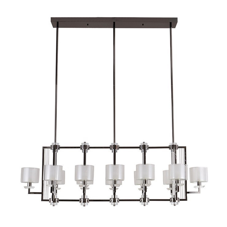 Люстра Pittsburgh L157 Black glossy