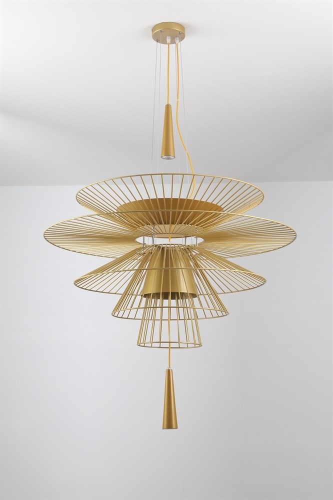 Люстра Gravity in Forestier Style L Gold