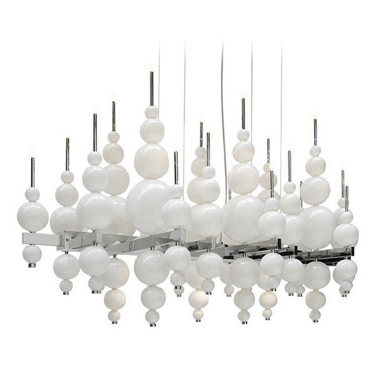 Люстра  Tears From Moon 22 White в стиле Ilfari