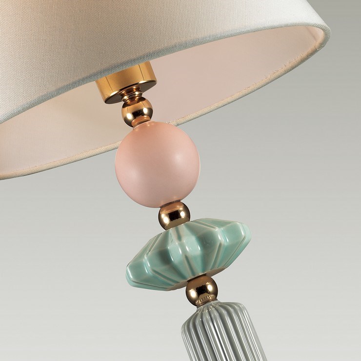 Лампа настольная Caramelle Pink/Green/Gray