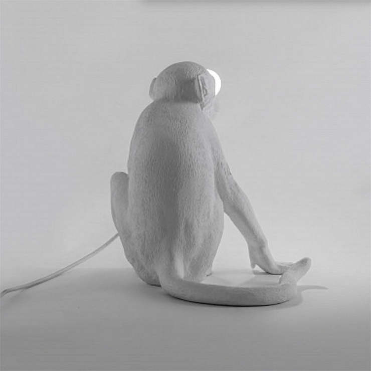 Настольная лампа Обезьяна Monkey Table Lamp  в стиле Seletti