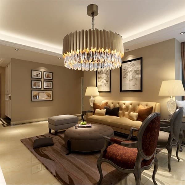 Люстра Cascata Impennata D50 Gold